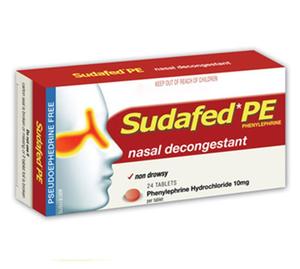 SUDAFED® PE Nasal Decongestant 24s Fairfield Pharmacy