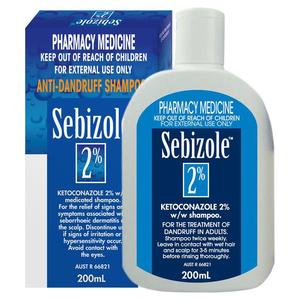 Sebizole 2% Shampoo 200ml Fairfield Pharmacy
