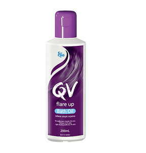 Products: QV Flare Up Bath Oil 200ml Fairfield Pharmacy