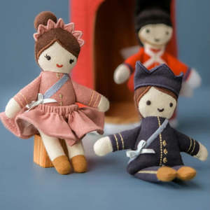 Fabelab | Organic Cotton Pocket Friend - Princess Queen