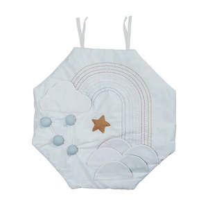 Accessories: Fabelab | Organic Cotton Activity Blanket Play Mat - Rainbow