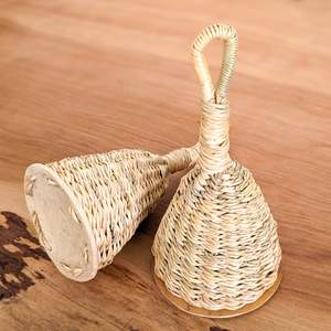 Instruments: Woven Shaker - Natural Caxixi