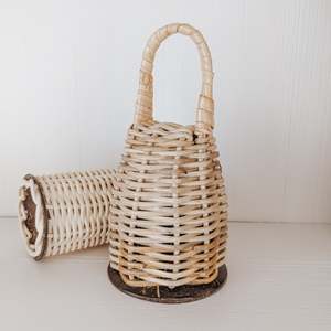 Woven Shaker - Coconut Caxixi
