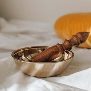 Instruments: Gold Plated Singing Bowl