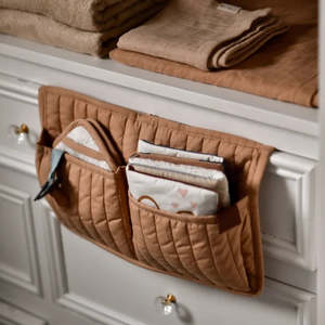 Fair Trade Baskets: Fabelab | Qulited Storage Pocket - Small