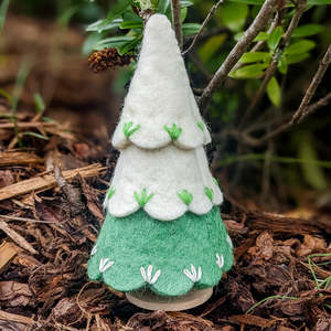 Felt Trees - Snowy Top Tree