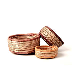 Nawou: Woven Nesting Baskets - Set of 3