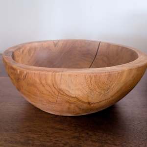 Teak Wood Potion Bowl - SECOND