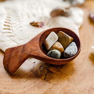 Mini Wooden Scoop
