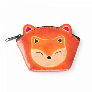 Equitable Marketing Association: Leather Coin Purse - Fox