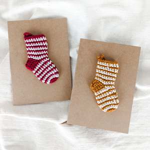 Removable Decoration Cards - Stocking