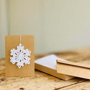 Removable Decoration Cards - Snowflake