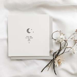 Cards And Giftwrap: Greeting Cards - To the Moon