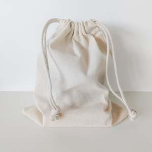 Cards And Giftwrap: Reusable Cotton Drawstring Gift Bags