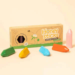 Honeysticks | Natural Beeswax Crayons - Triangles
