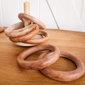 Loose Parts - Neem Wood Ring