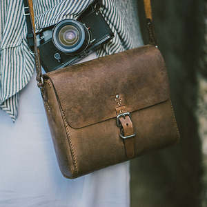 Handbags And Tote Bags: The Companion Satchel: Vintage Brown