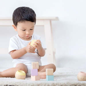 Plan Toys Plantoys: Eco Wooden Sensory Blocks