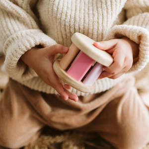 Plan Toys Plantoys: Eco Wooden Roller Grasping Toy | 2 Colours