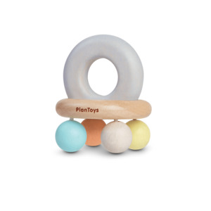 Eco Wooden Bead Rattle