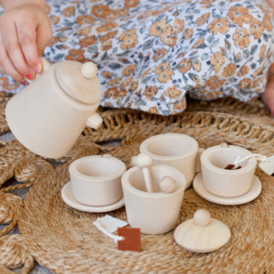 Plan Toys Plantoys: Eco Wooden Tea Set