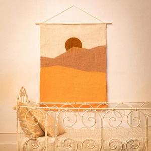 Muskhane Felt Landscape Wall Hanging | Morning