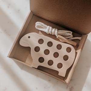 Gifts For Toddlers: Loch Ness Toys | Lacing Toy - Sheep