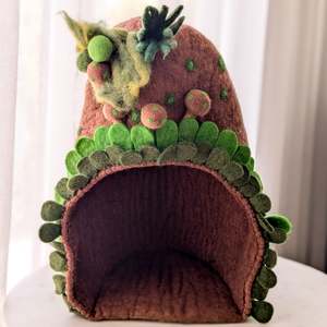 Play 1: Felt Fairy Home | Earth Cave