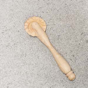 Pastry Wheel Play Dough Cutting Accessory - Wooden