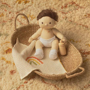 Home Corner And Dramatic Play: Olli Ella Dinkum Doll Rainbow Blanket