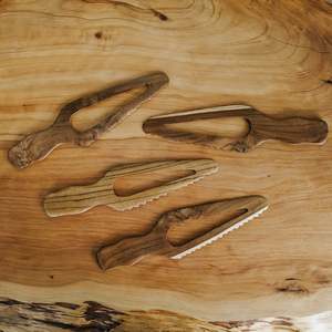 Home Corner And Dramatic Play: Teak Wood Clay Cutter Knife