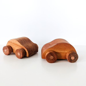 Natural Wooden Car Set