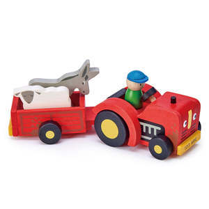 Tender Leaf Toys: Tender Leaf Toys | Tractor and Trailer Set