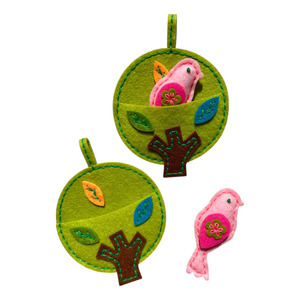 Kids Craft Kit | DIY Felt Creations - Little Bird in a Tree
