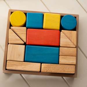 Blocks And Construction: Qtoys | Wooden Sound Blocks