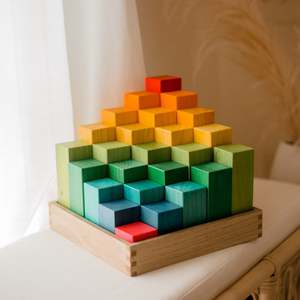 Qtoys | Rainbow Engineering Blocks