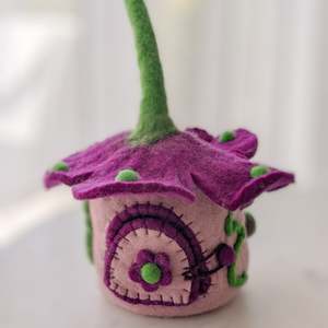 Felt Fairy Home | Purple Buttercup
