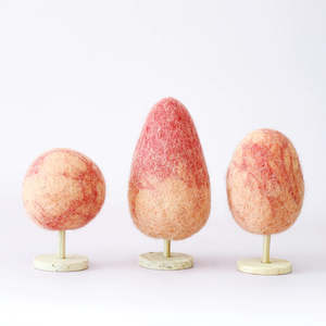 Tara Treasures | Felt Trees - Set of Three: Autumn