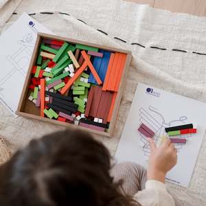 Montessori Inspired Toys: Qtoys | Montessori Cuisenaire Learning Rods