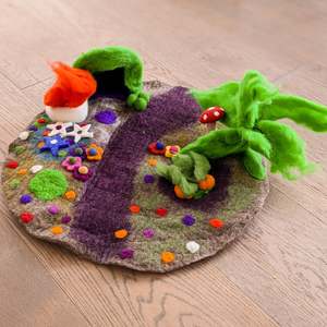 Himalayan Felt: Felt Play Mat - Magical Elf Garden
