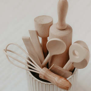 Eco Wooden Cooking and Baking Tool Set