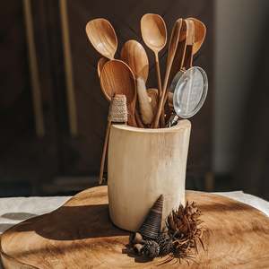 Bowls And Trays: Natural Wooden Branch Pot