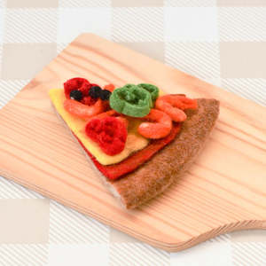Tara Treasures | Felt Food - Pizza Slice (Seafood)