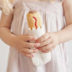 Juni Moon | Felt Food - Sausage Roll in Bag