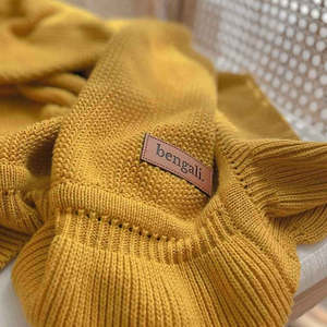 Heirloom Baby Blanket - Sunflower
