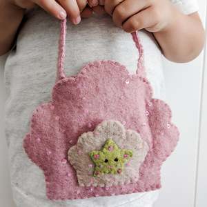 Felt Puppet Play Bag Set - Mermaid