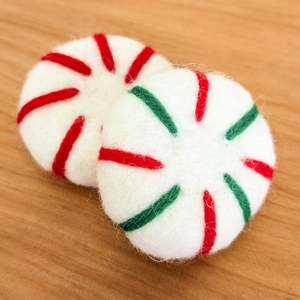 Felt Food | Christmas Candy Peppermints