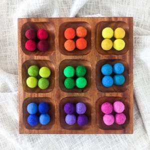 Felt Ball Set - 36 pieces