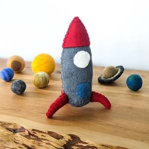 Felt Rocket Toy