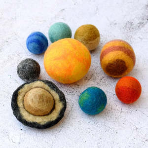 Outer Space: Tara Treasures | Felt Solar System Planets
